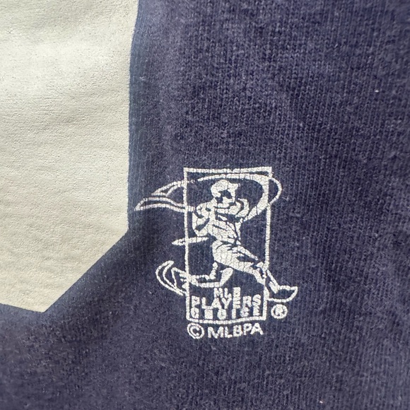 RARE Y2K New York Yankees Jason Giambi #25 MLB Baseball T-Shirt by Majestic - Picture 4 of 6